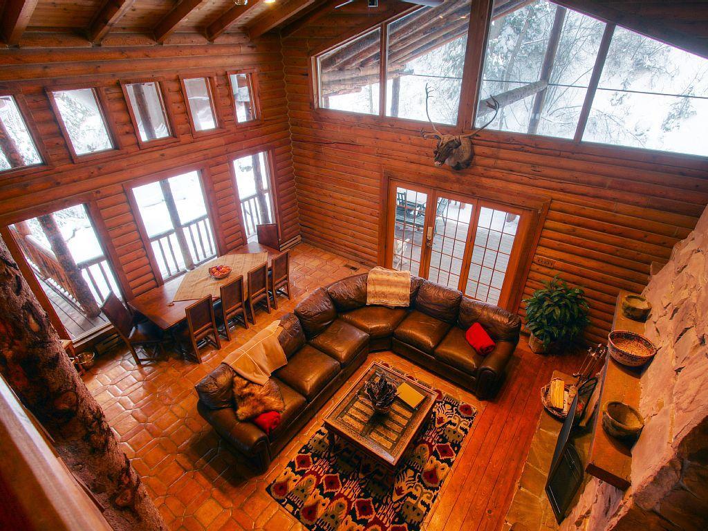 Log Cabin On The Stream Sundance, Utah Luaran gambar